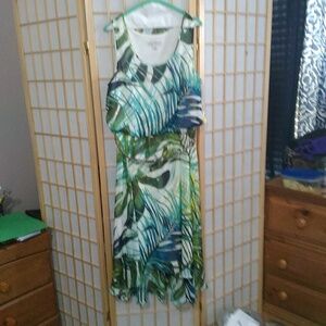 Dress high waist with belt size 12